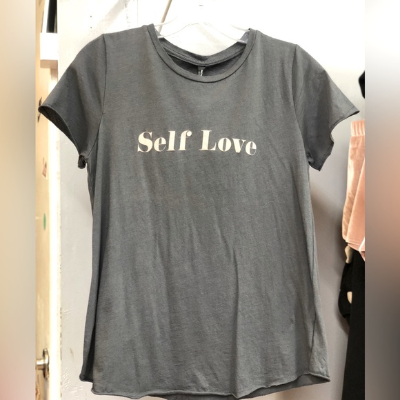 Michelle by Commune‎ Short Sleeve Tee Shirt Womens Size Small Gray Cotton new - Picture 1 of 7